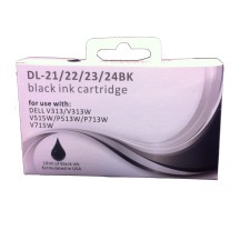 Cartouche compatible DELL Srie 21 - 22 - 23 - 24 | Noir XXL