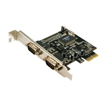 LogiLink carte PCI-Express srie RS-232, 2 ports