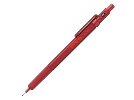 rotring Porte-mines 600, 0,7 mm, rouge métallique