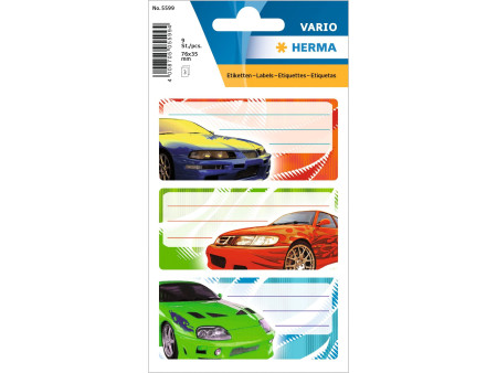 HERMA Etiquettes pour livres 'Tuning', 76 x 35 mm