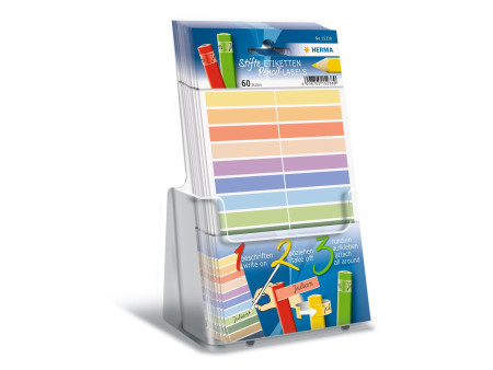HERMA Etiquette pour crayons HOME, assorti, présentoir