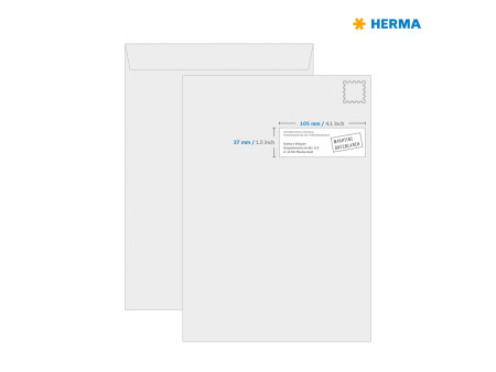 HERMA Etiquette universelle SPECIAL, 105 x 148 mm, bleu