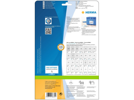 HERMA Etiquette universelle PREMIUM, 105 x 148 mm, blanc