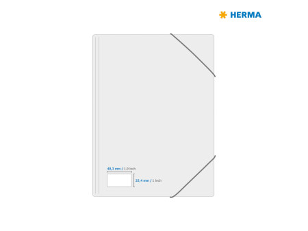 HERMA Etiquette universelle PREMIUM, 48,3 x 25,4 mm, blanc