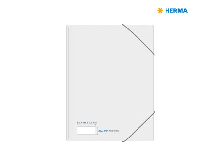 HERMA Etiquette universelle PREMIUM, 52,5 x 21,2 mm, blanc