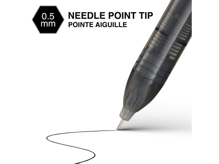 rotring Stylo roller Rollerpoint, largeur tracé: 0,5mm, noir