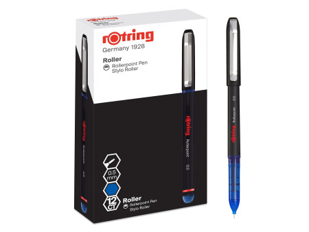rotring Stylo roller Rollerpoint, largeur tracé: 0,5mm, bleu