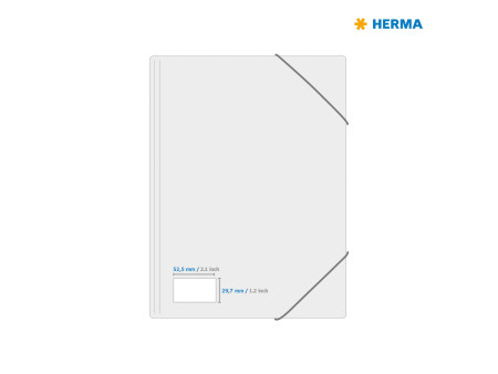 HERMA Etiquette universelle PREMIUM, 52,5 x 29,7 mm, blanc