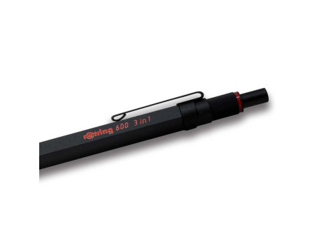 rotring Stylo multifonction 3 en 1, noir