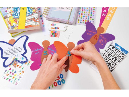 HERMA stickers alphabet MAGIC, A-Z, gravé Stone
