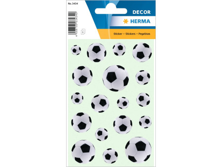 HERMA Sticker DECOR 'Ballons de football'