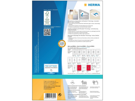 HERMA Etiquette universelle SPECIAL, 99,1 x 33,8 mm, blanc