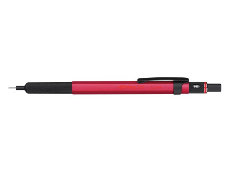 rotring Porte-mines à mines fines 500, 0,5 mm, rouge