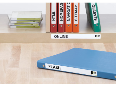 HERMA Etiquette dos de classeur SPECIAL 192 x 16,9 mm blanc