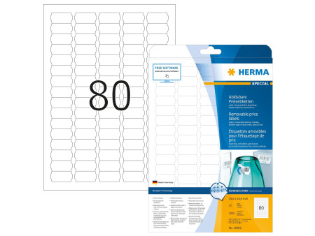 HERMA Etiquette de prix SPECIAL, 35,6 x 16,9 mm, blanc
