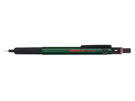 rotring Porte-mines à mines fines 500, 0,5 mm, vert