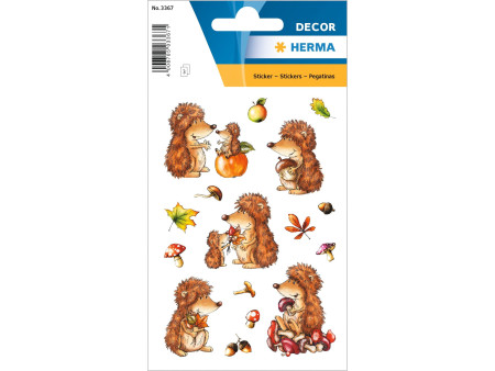 HERMA sticker DECOR 'hérisson'