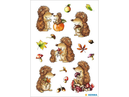 HERMA sticker DECOR 'hérisson'
