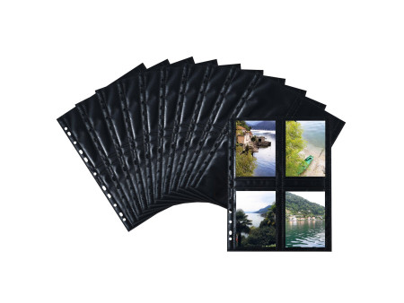 HERMA Pochettes photos Fotophan A4, pour photos 9 x 13 cm,