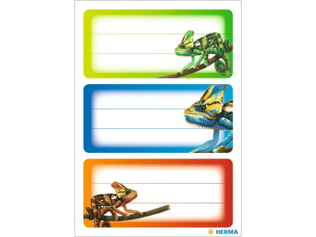 HERMA Étiquette pour livre 'Caméléon', 76 x 35 mm