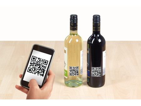 HERMA Etiquette code QR, 80 x 40 mm, rectangulaire