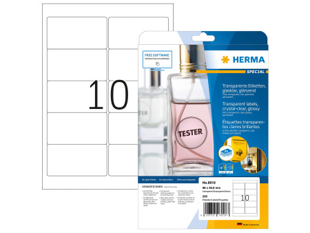 HERMA Etiquette en film SPECIAL, 96 x 50,8 m, transparent