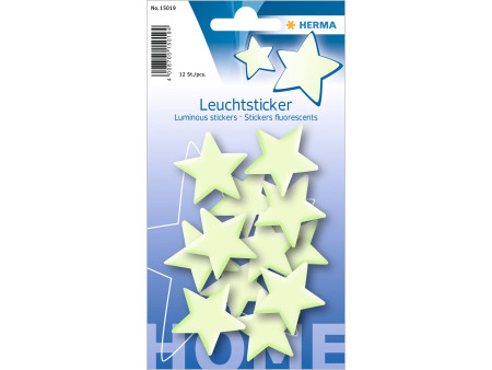 HERMA Stickers fluorescents Home 'Sterne Mini'