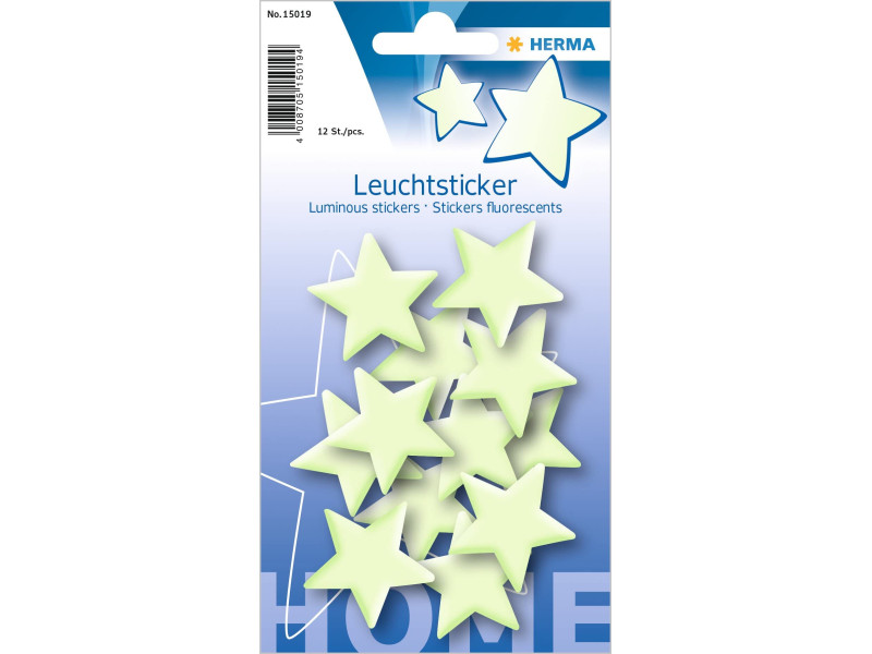 HERMA Stickers fluorescents Home 'Sterne Mini'