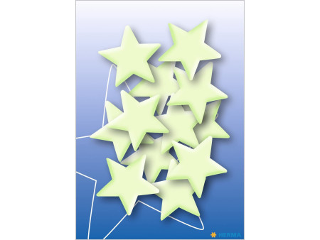 HERMA Stickers fluorescents Home 'Sterne Mini'