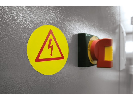 HERMA Etiquette signalétique SPECIAL, diamètre: 85 mm, jaune