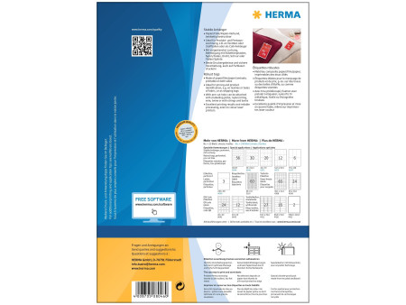 HERMA Etiquette à suspendre SPECIAL, 35 x 59,4 mm, blanc