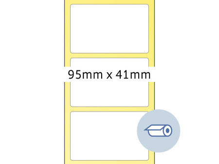 HERMA Etiquettes en rouleau, 95 x 41 mm, blanc