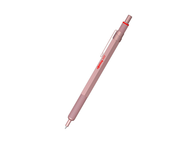 rotring Stylo à bille rétractable 600, or rose