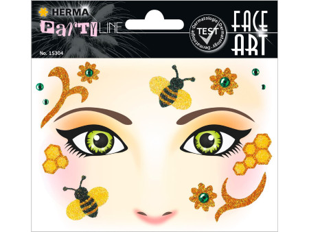 HERMA Face Art Sticker visage 'Abeille'