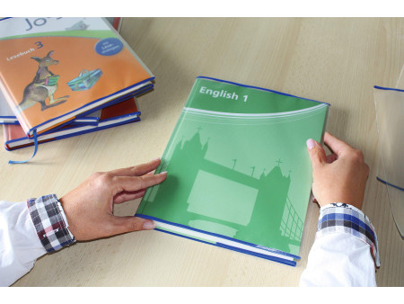 HERMA Couvre-livre, (H)235 x (L)520 mm, transparent