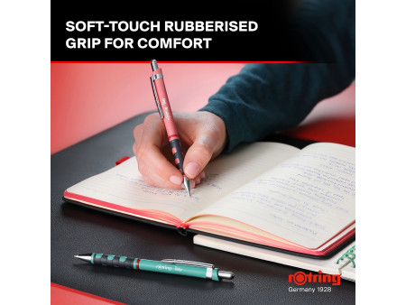 Rotring Stylo à bille rétractable Tikky, rose