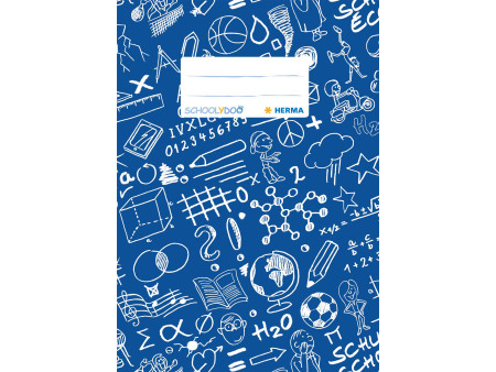 HERMA Protège-cahier 'Schoolydoo', A5, en PP, bleu