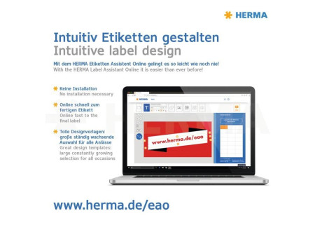 HERMA Etiquette universelle DATAPRINT, 105 x 148,5 mm, blanc
