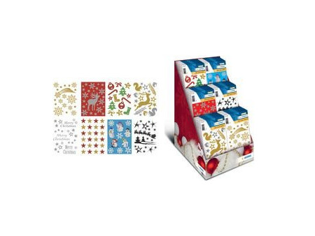 HERMA Autocollants de Noël MAGIC 'brillant & pailleté',