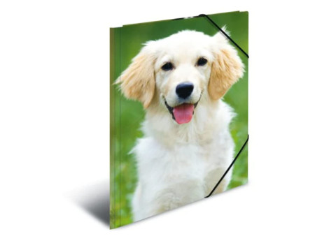 HERMA chemise élastique 'chiens', en PP, A3,