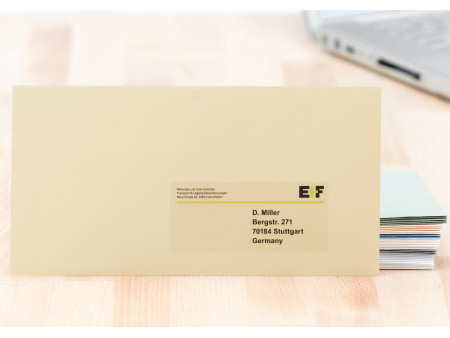 HERMA Étiquette en film SPECIAL, 63,5 x 38,1 mm, transparent