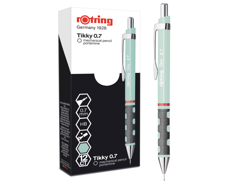 rotring Porte-mines Tikky 0,7 mm, Vert opale