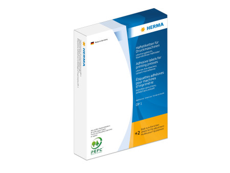 HERMA Etiquette adhésive DP1, diamètre: 19 mm, blanc