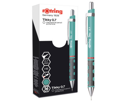 rotring Porte-mines Tikky 0,7 mm, turquoise