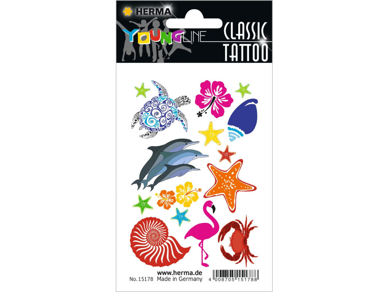 HERMA CLASSIC Tatouages 'Colour Ocean'