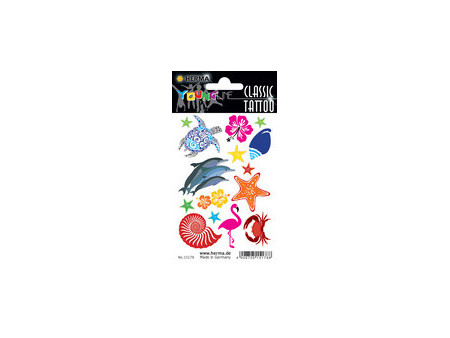 HERMA CLASSIC Tatouages 'Colour Fées'