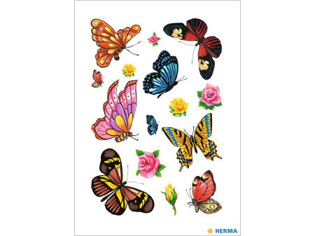 HERMA CLASSIC Tatouages 'Colour Papillons'