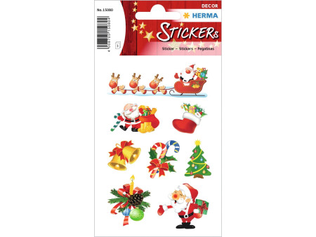 HERMA Sticker de Noël DECOR 'Père Noël'