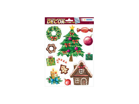 HERMA Image de Noël pour fenêtre 'Période de Noël'