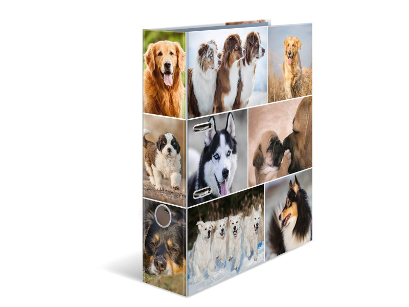 HERMA Classeur à levier à motifs 'Animals', A4, chiens